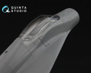 Quinta Studio QC72002 MiG-29 vacuformed clear canopy 2 pcs (for 7278, 7309 Zvezda kit) 1/72 – Bild 6