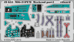 Eduard 49655 MiG-21PFM Weekend 1/48 EDUARD – zdjęcie 2