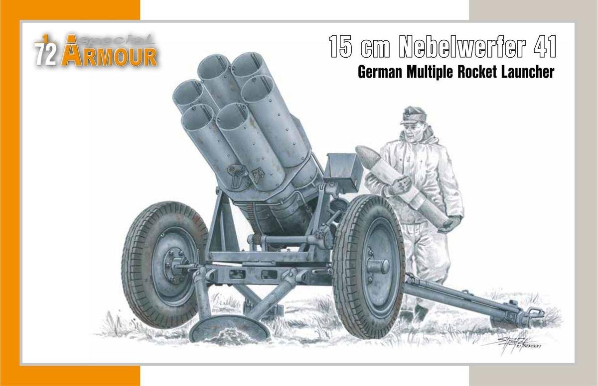 Special Armour 72026 15 cm Nebelwerfer 41 ‘German Multiple Rocket Launcher’ 1/72