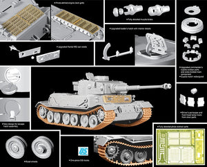 Dragon 6797 Sd.Kfz.181 Panzerkampfwagen VI(P) w/Zimmerit 1/35 – zdjęcie 2
