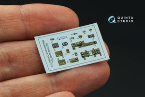 Quinta Studio QD72162 A6M2 Zero (Mitsubishi Prod.) 3D-Printed coloured Interior on decal paper (Tamiya) 1/72 – zdjęcie 5