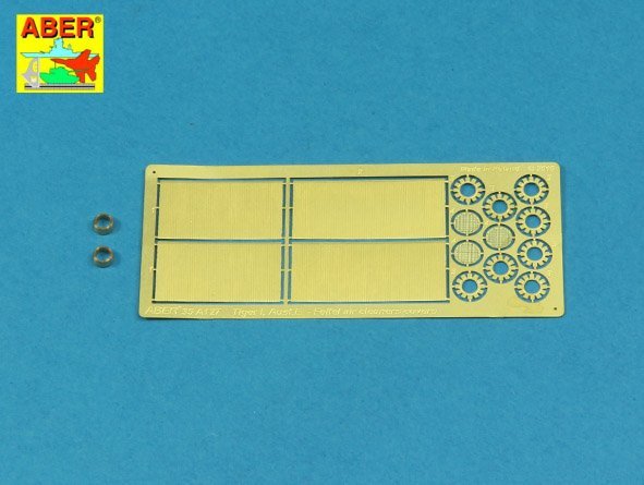 Aber 35A127 Feifel air cleaners tubes for early Tiger I, Ausf.E (Sd.Kfz.181) 1/35