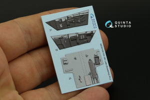 Quinta Studio QD32109 F/A-18C Late 3D-Printed &amp;amp; coloured Interior on decal paper (Academy) 1/32 – zdjęcie 6