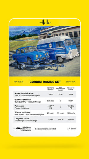 Heller 50328 Gordini Racing Set 1/24 – zdjęcie 6