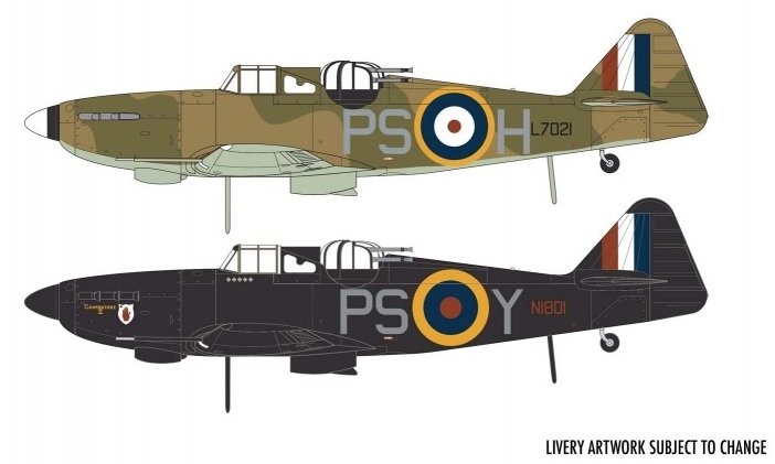 Airfix 05128A Boulton Paul Defiant Mk.1 1/48 – zdjęcie 3