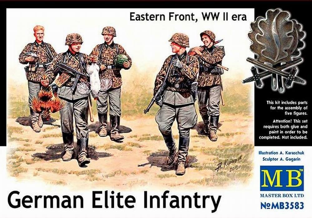 Master Box 3583 German Elite Infantry Eastern Front 1941-1945 1/35