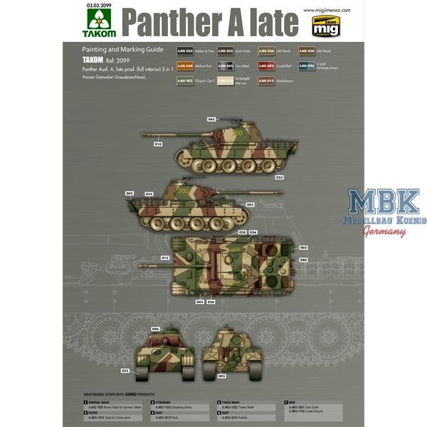 Das Werk DW35011 Panther Ausf.A Early / Mid 1/35 – immagine 5