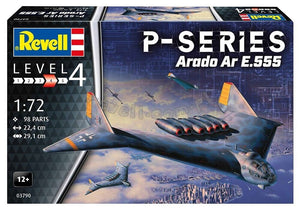 Revell 03790 Arado Ar E.555 P-Series 1/72 – zdjęcie 2