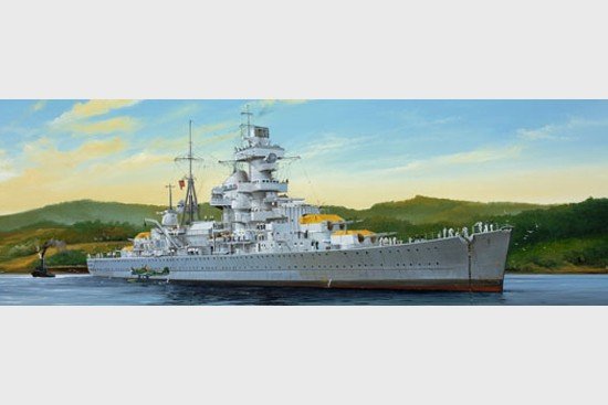 Trumpeter 05317 German Cruiser Admiral Hipper 1941 1/350