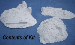 RT-Diorama 35127 Rubble, debris pile set (3 pcs.) 1/35 – zdjęcie 2