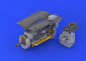 Eduard 632025 Bf 109G-6 engine 1/32 (Revel) – zdjęcie 4