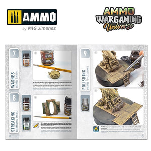 Ammo of Mig 6925 AMMO WARGAMING UNIVERSE Book 06 - Weathering Combat Vehicles (English, Castellano, Polski) – zdjęcie 3