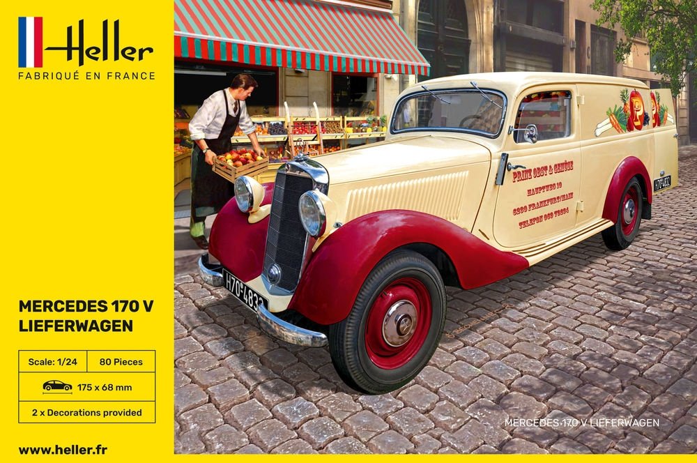 Heller 80736 MB 170 Lieferwagen 1/24