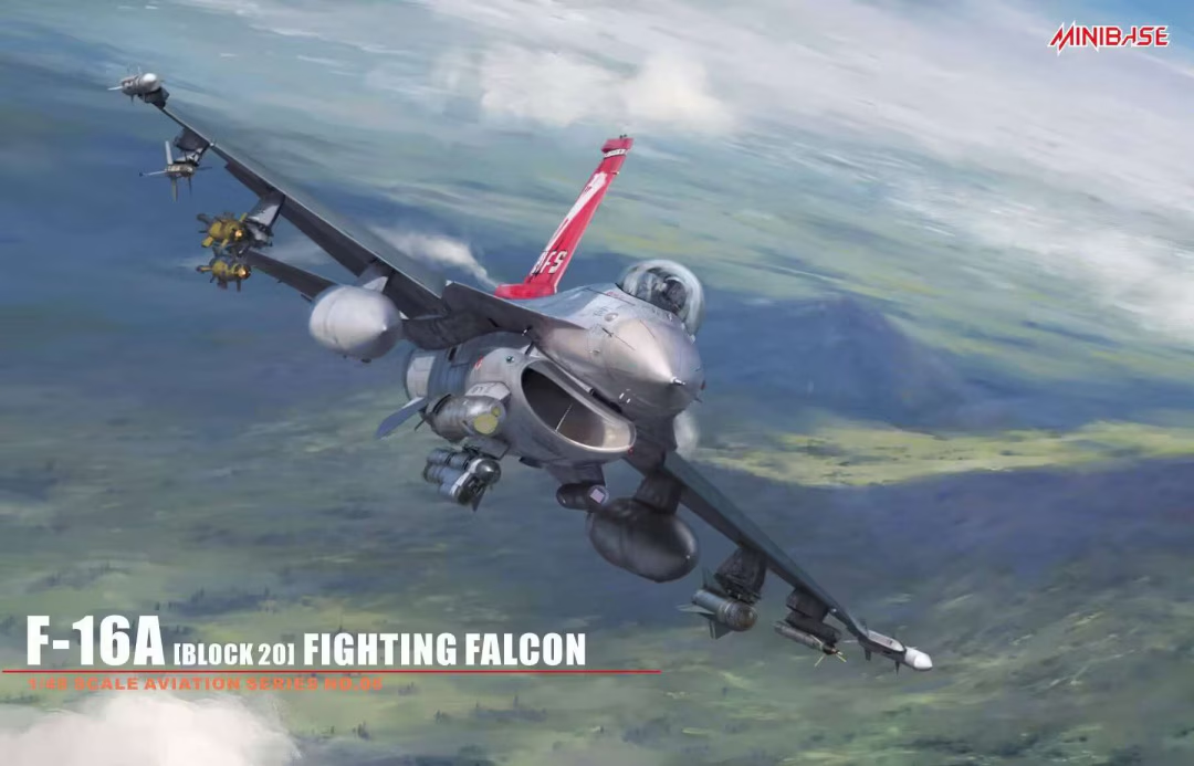 MiniBase 8006 ROCAF F-16 Block 20 Fighting Falcon 1/48