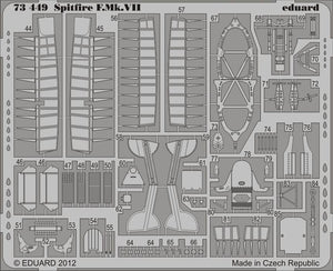 Eduard 73449 Spitfire F. Mk. VII 1/72 ITALERI – zdjęcie 2