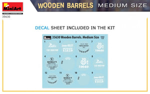 MiniArt 35630 Wooden Barrels. Medium Size 1/35 – image 3