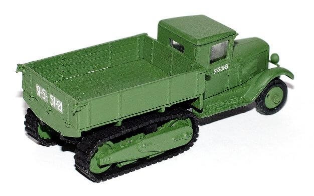 Collected 72107 ZIS-22M half-truck 1/72 – image 5