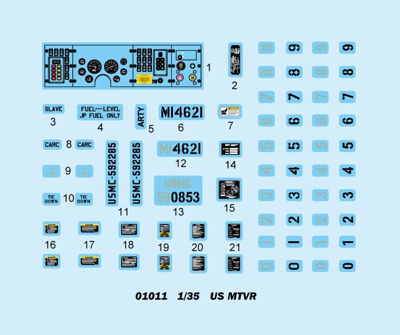 Trumpeter 01011 MK.23 MTVR Cargo Truck 1/35 – image 4