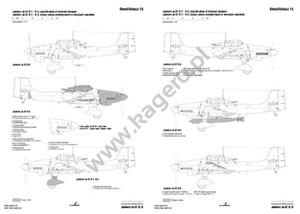 Kagero 7077 Junkers Ju 87 D, G EN/PL – zdjęcie 4