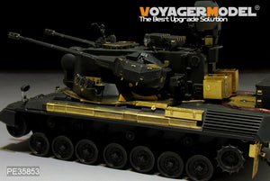 Voyager Model PE35853 Modern German Gepard A2 SPAAG Basic For MENG TS-030 1/35 – zdjęcie 7