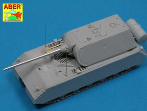 Aber 72L-51 Zestaw 2 Luf do niemieckiego ciężkiego czołgu MAUS / Set of 2 barrels for German Heavy Tank MAUS 1/72 – zdjęcie 8
