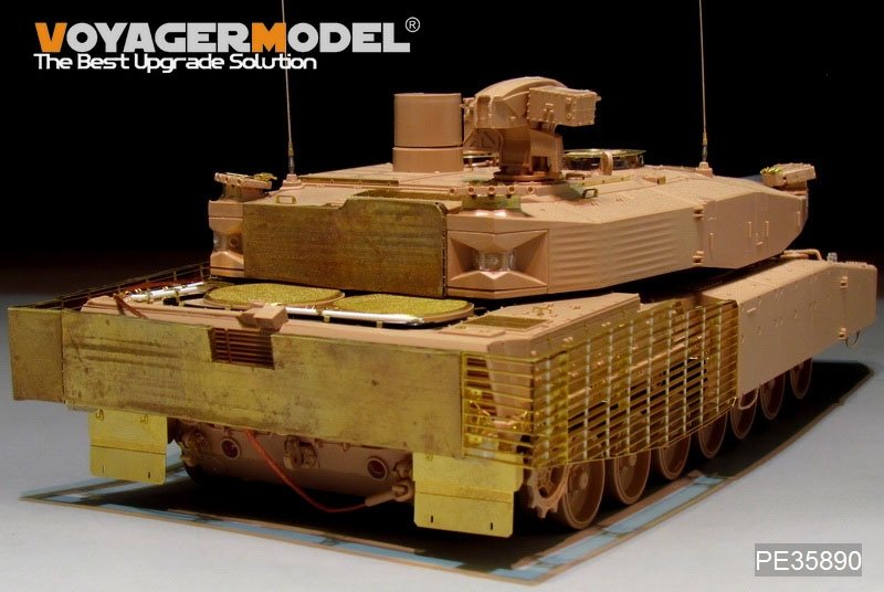 Voyager Model PE35890 Modern German Leopard2A4 Revolution 1 MBT Basic for TIGER 1/35 – zdjęcie 8