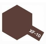 Tamiya XF10 Flat Brown (81710) Acrylic paint 10ml – zdjęcie 2