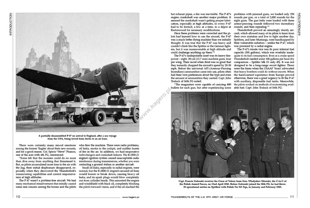 Kagero 12015 Thunderbolts of the U.S. 8th Army Air Force March 1943 - February 1944 EN – zdjęcie 2