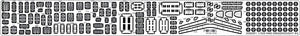 Pontos 35028WD1 HMS Dreadnought Wooden Deck set 1907 1/350 – image 3