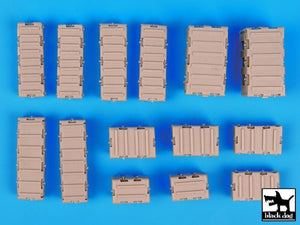 Black Dog T35067 Universal modern plastic boxes accessories set 1/35 – zdjęcie 6