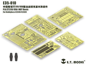 E.T Model E35-010 PLA ZTZ 99/99A MBT Basic For Hobbyboss 82438/82439 – zdjęcie 6