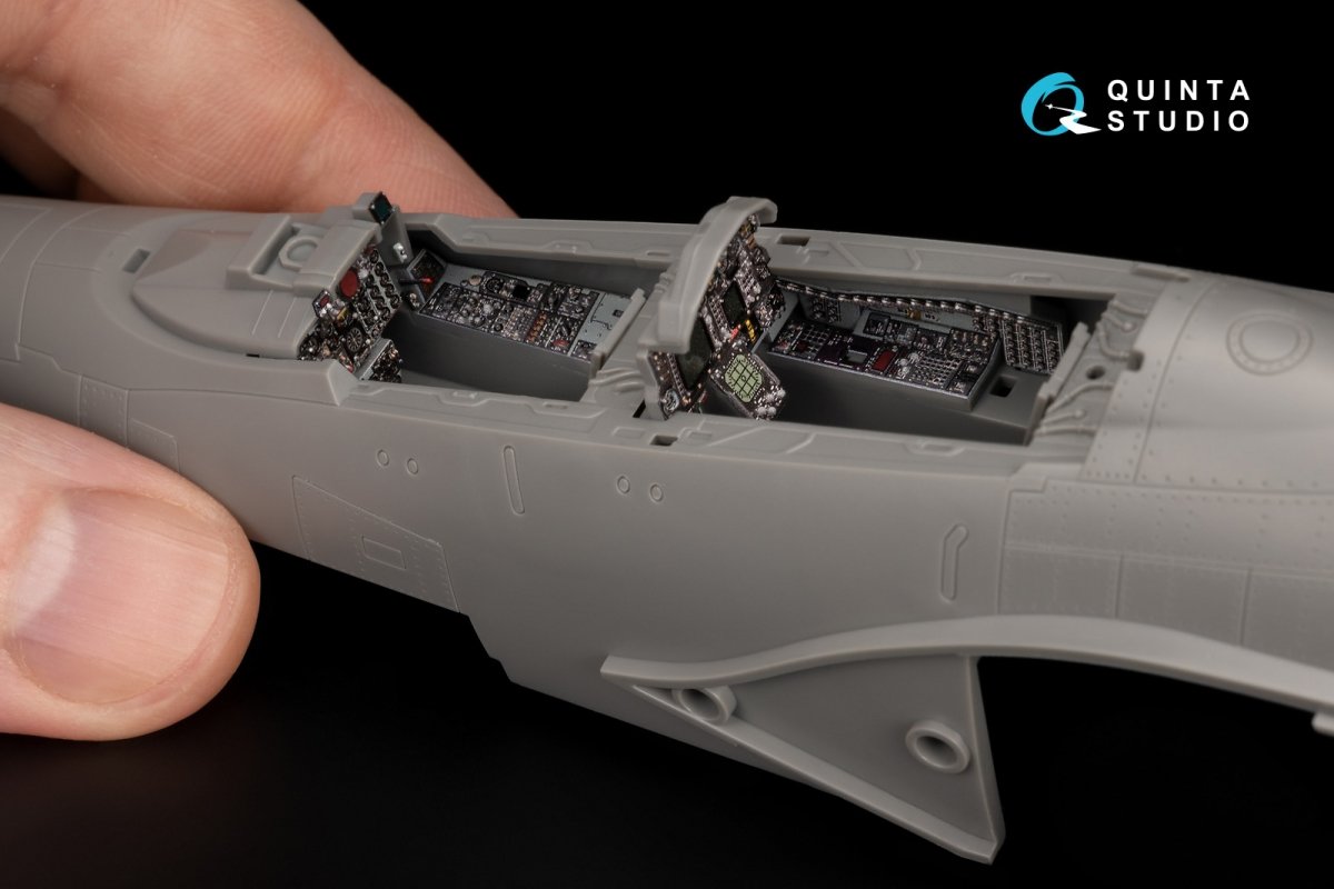 Quinta Studio QDS-48342 F-4G late 3D-Printed &amp;amp; coloured Interior on decal paper (Meng) (Small version) 1/48 – zdjęcie 13