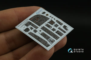 Quinta Studio QDS-48372 A-6A 3D-Printed &amp;amp; colored Interior on decal paper (Kinetic) (Small version) 1/48 – image 6