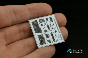 Quinta Studio QDS-48341 F-4G early 3D-Printed &amp;amp; coloured Interior on decal paper (Meng) (Small version) 1/48 – zdjęcie 11