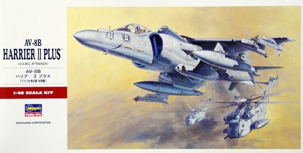 Hasegawa PT28 AV-8B Harrier II Plus 1/48