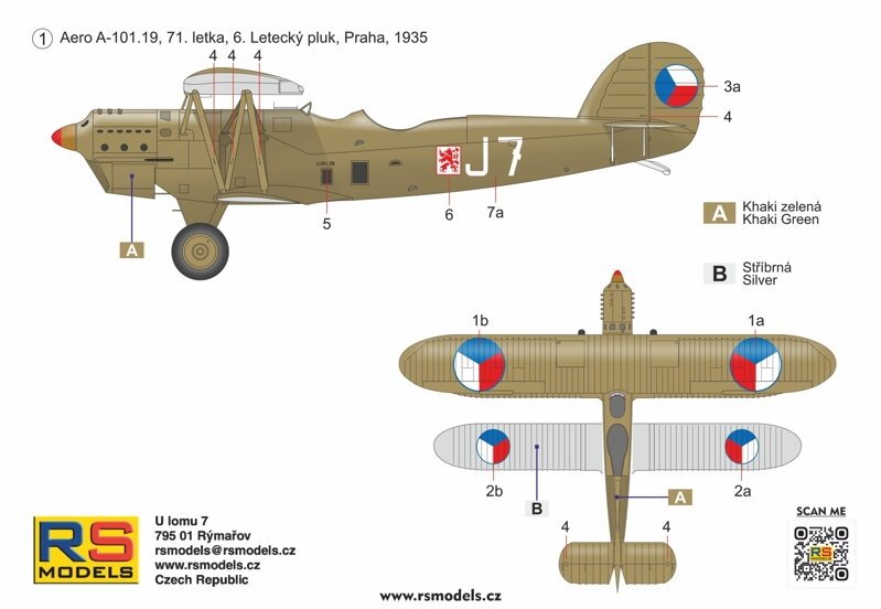 RS Models 94011 Aero A-101 1/72 – image 3