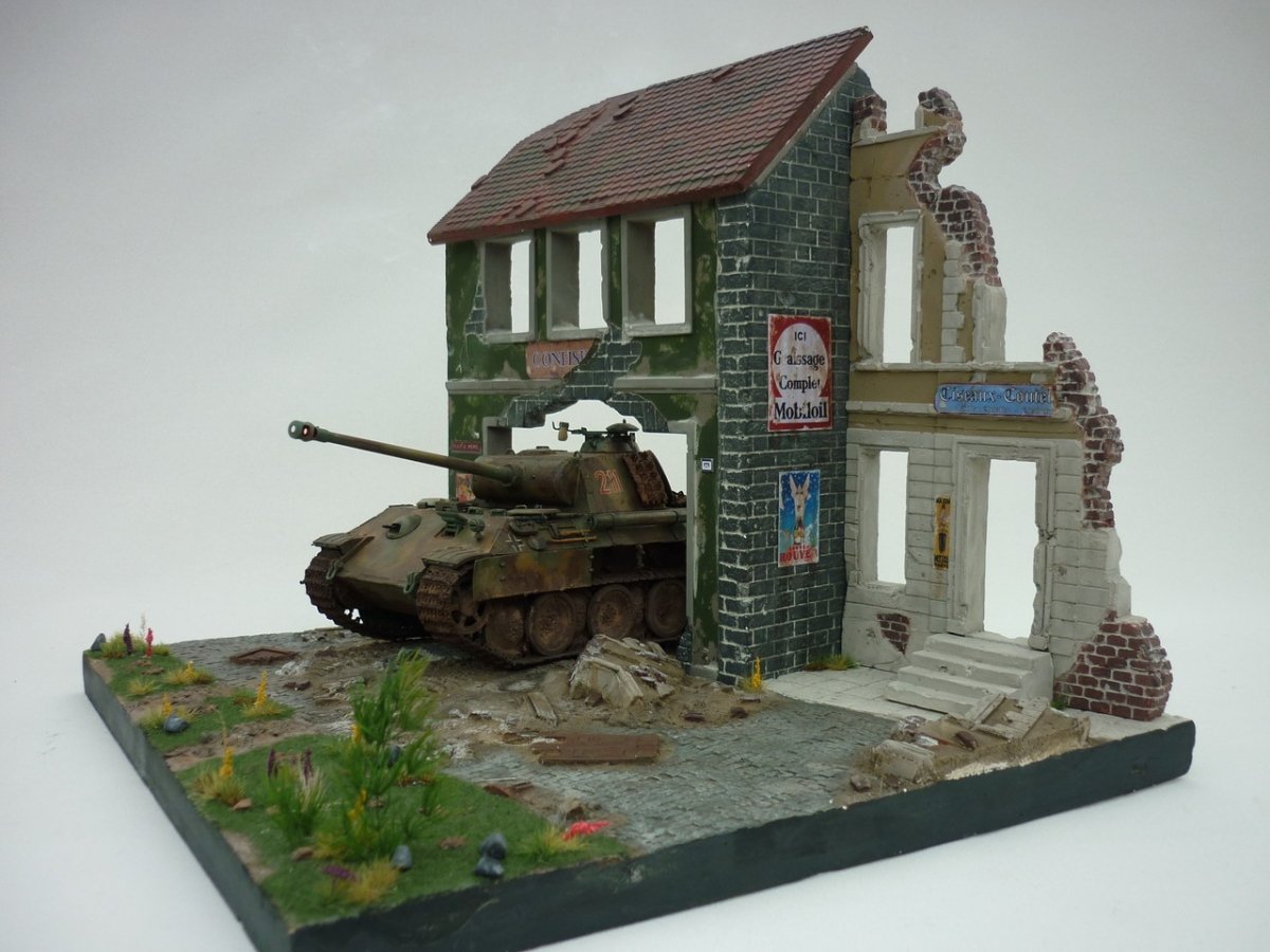 RT-Diorama 35130 Diorama-Base: &amp;quot;Der Durchbruch&amp;quot; im Maßstab 1/35 – zdjęcie 7