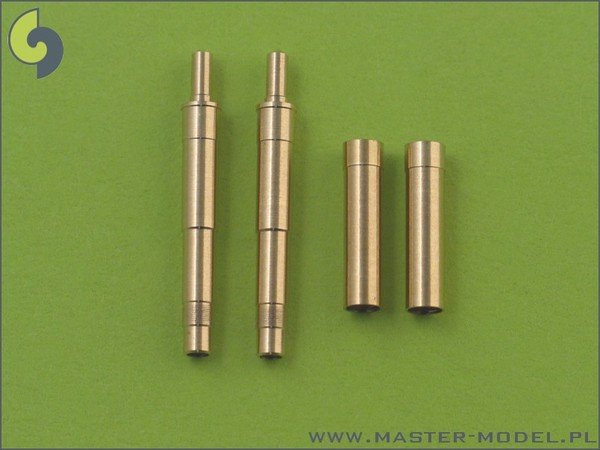 Master AM-32-009 German aircraft machine gun MK 108 (30mm) barrels & blast tubes (2pcs) 1/32