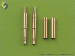 Master AM-32-009 German aircraft machine gun MK 108 (30mm) barrels &amp;amp; blast tubes (2pcs) 1/32