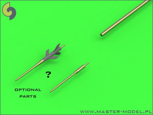 Master AM-48-120 Su-9 / Su-11 (Fishpot / Fishpot C) - Pilot Tubes and missile rails heads 1/48 – image 3