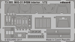 Eduard 73595 MiG-31B/ BM TRUMPETER 1/72 – image 2