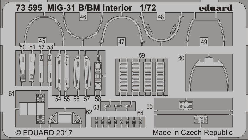 Eduard 73595 MiG-31B/ BM TRUMPETER 1/72 – image 2