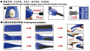 Trumpeter 09939 ELECTRIC SANDER-POLISHER – zdjęcie 4