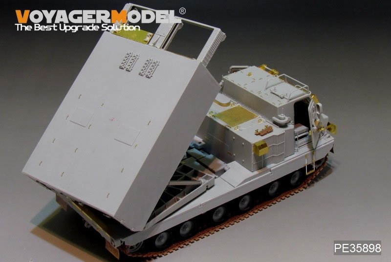 Voyager Model PE35898 Modern US M270A1 Mittlere Artillerie Racketen System Basic for TRUMPETER 1/35 – zdjęcie 3