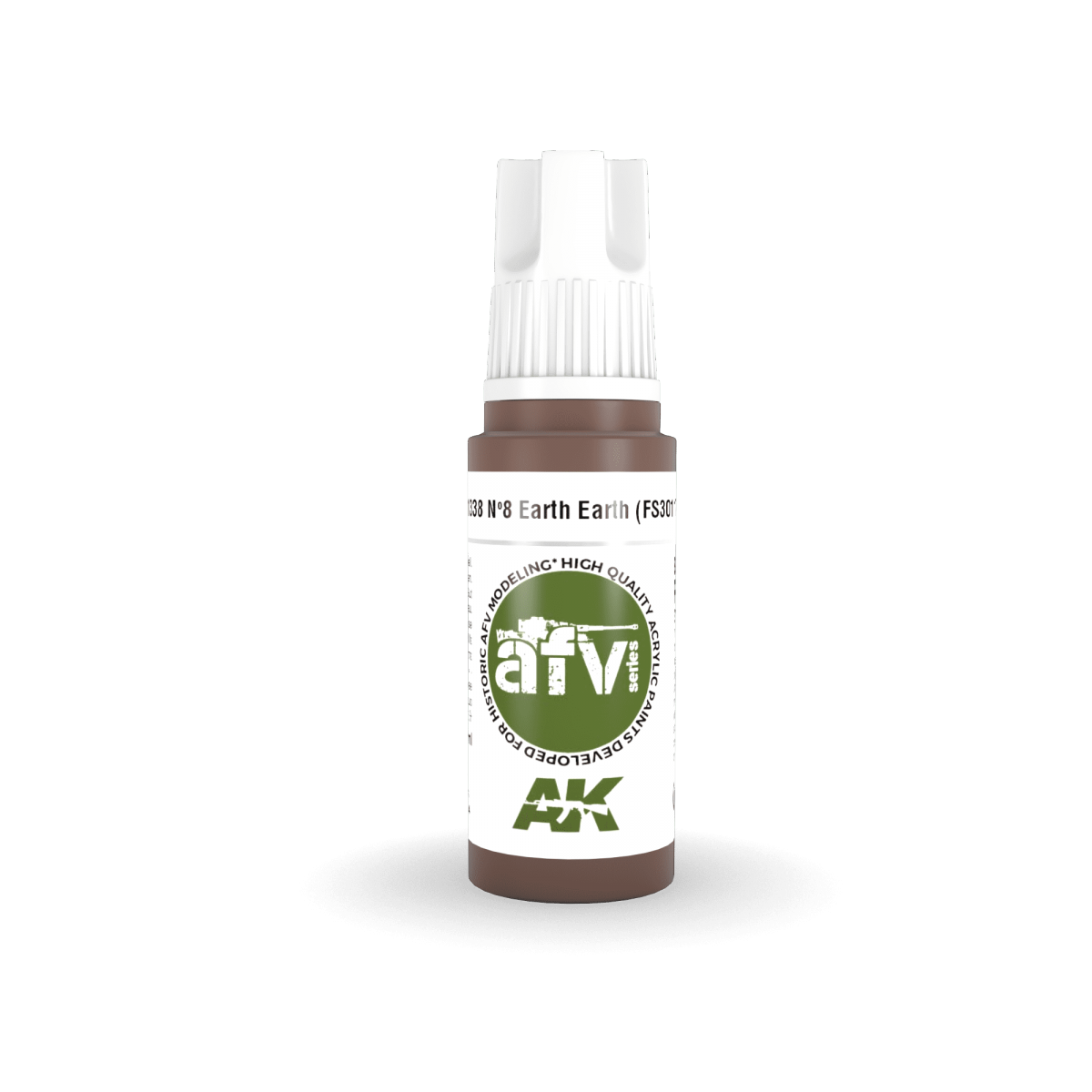 AK Interactive AK11338 Nº8 Earth Red (FS30117) 17ml – image 2