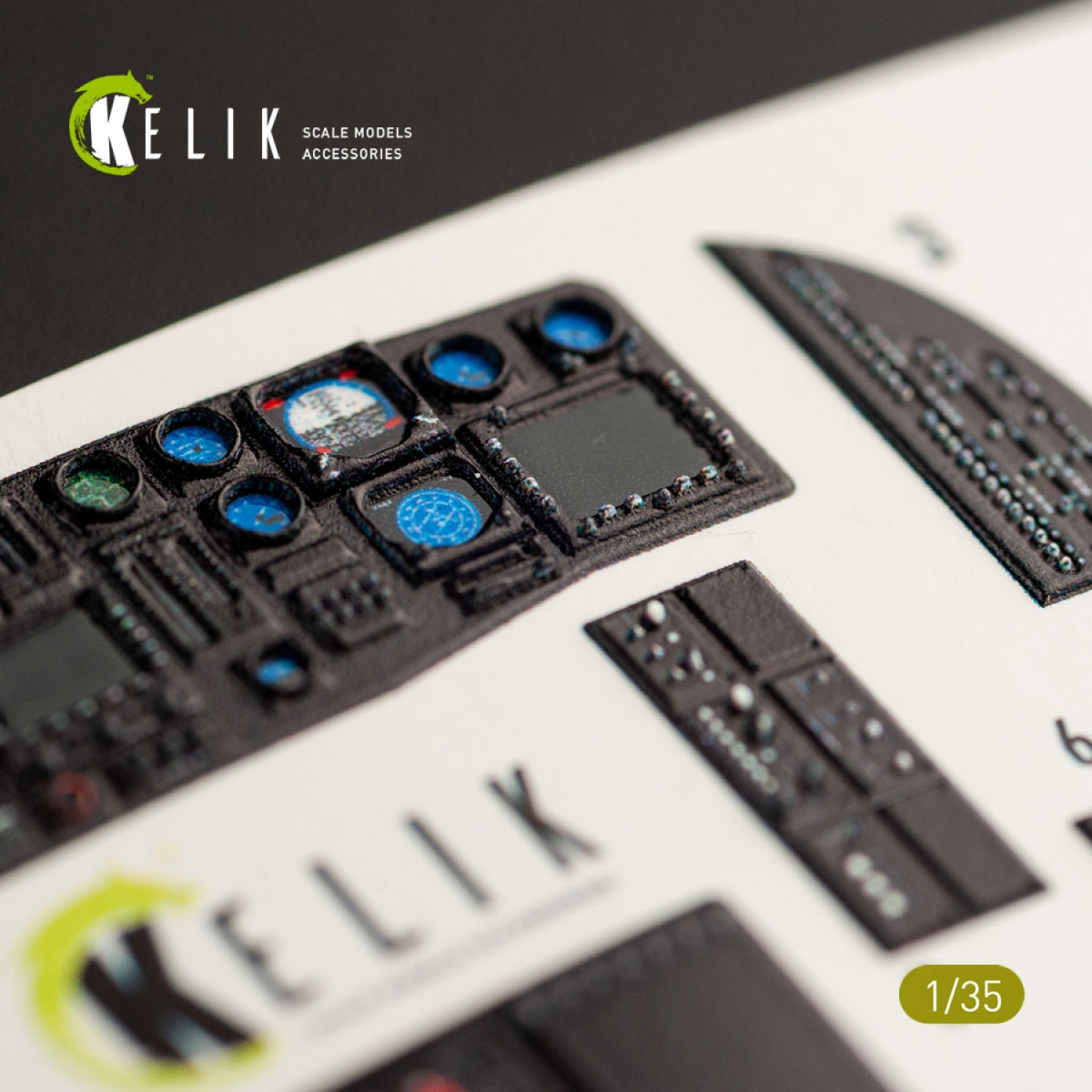 KELIK K35017 HH-60G PAVE HAWK INTERIOR 3D DECALS FOR KITTY HAWK KIT 1/35 – image 6