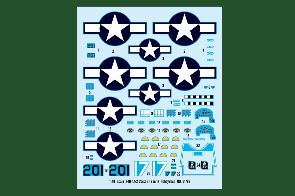 Hobby Boss 81788 F4U-1A/2 Corsair (2 in 1) 1/48 – image 5