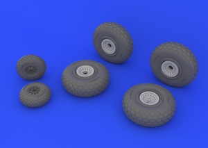 Eduard 648132 B-29 wheels 1/48 (REVELL) – immagine 3
