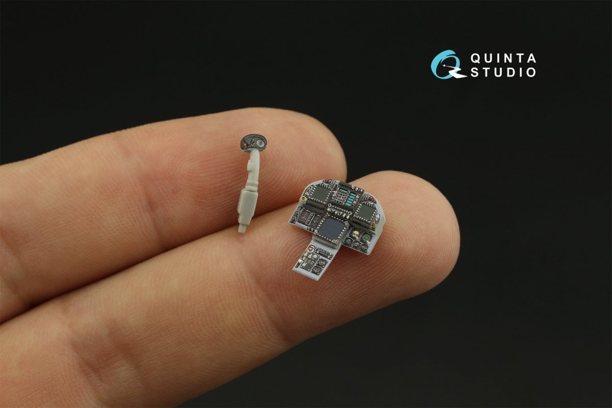 Quinta Studio QD48279 F/A-18C early 3D-Printed &amp;amp; coloured Interior on decal paper (HobbyBoss) 1/48 – zdjęcie 8