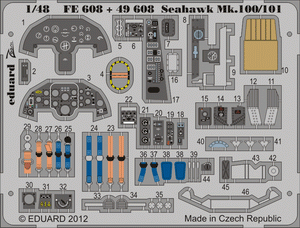 Eduard 49608 Seahawk Mk.100/101 S. A. 1/48 TRUMPETER